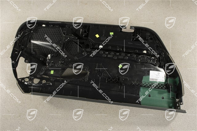 Türverkleidung ohne Zierleiste, Kunstleder, Schwarz, Klangpaket Bose, R