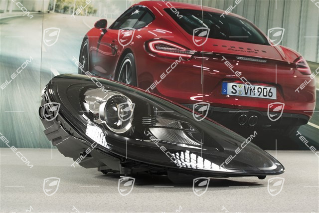 Bi-Xenon headlamp, dynamic AHBA, black, R