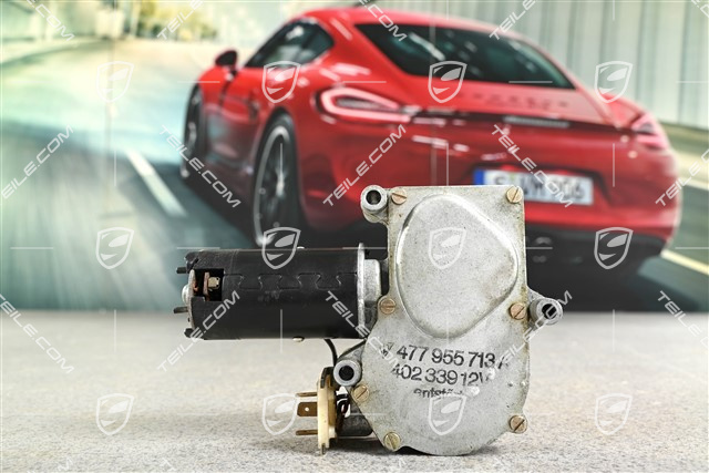 Wischermotor, Heckscheibenwischer