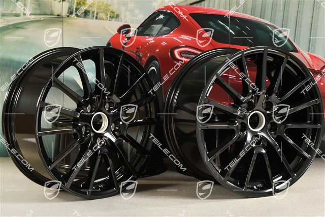 19" Sport Design Felgensatz, schwarz, Felgen 8J x 19 ET57 + 9,5J x 19 ET46