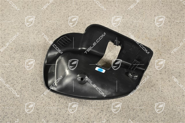 Rückenlehne, Schlossabdeckung, Schwarz, R