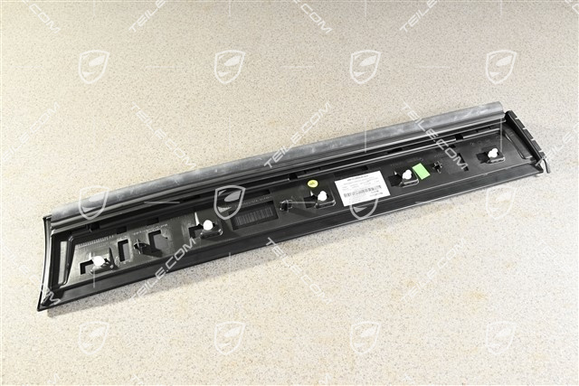 Strip, rear door, Black matt, R