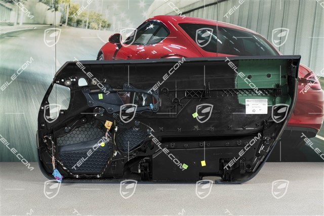 Tapicerka drzwi skóropodobna, Yachting Blue, L