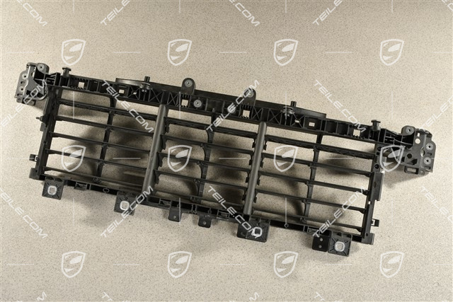 Turbo, air duct / ventilation grille / air flap, centre, Black matte