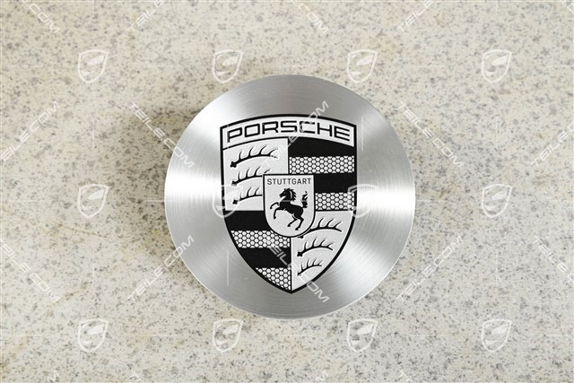 Dekielek koła, wklęsły, herb monochromatyczny