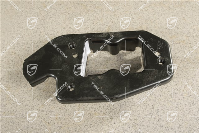 Closing element, side member bracket, R