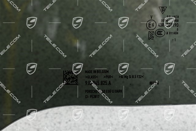 Sport / Cross Turismo, Hintertür, Seitenscheibe, Wärmaschutzglas Privacy, L