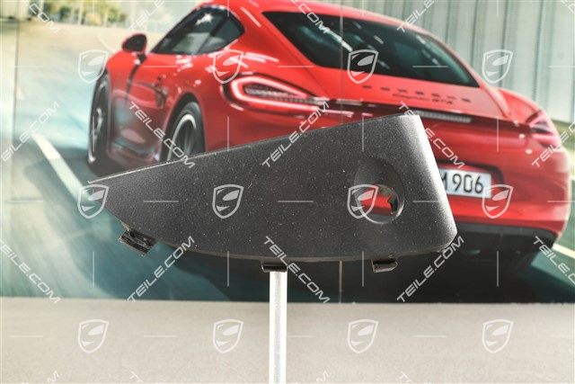 Blenda czujnika PDC kratki zderzaka, czarny mat, Sport Design / GTS, L