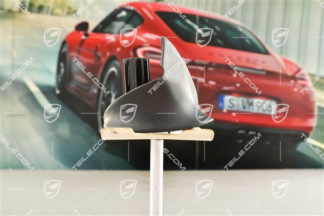 Zuziehgriff, Aufnahmeteil / Distanzstueck / Distanzstück, Schwarz, R