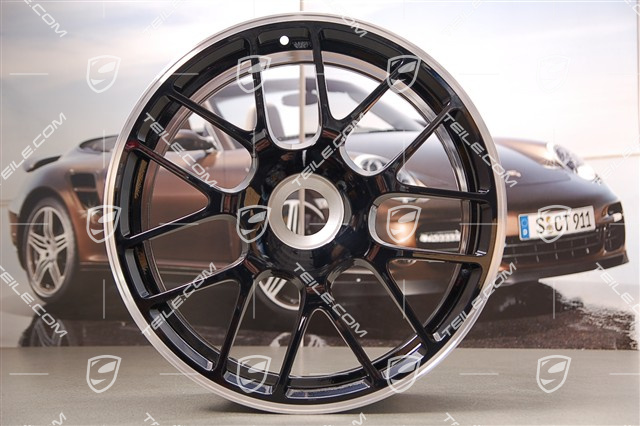 19" Komplet felg RS SPYDER/Turbo Facelift, na centralną śrubę, edycja specjalna 911 Carrera GTS, 8,5J x 19 ET56 + 11J x 19 ET51