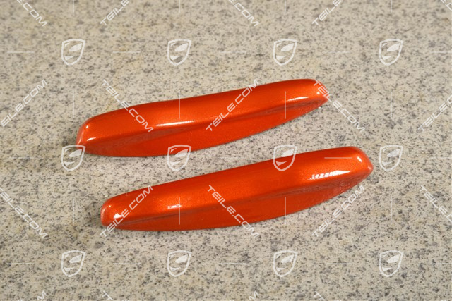 Obudowa kluczyka, Krawędzie boczne kluczyka lakierowane Papaya