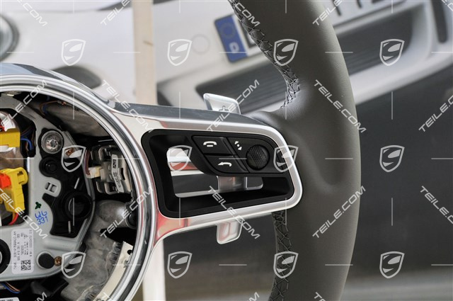 Steering wheel, multi-function, Agate Grey