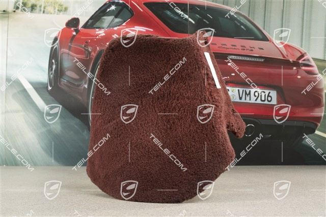 Targa / Cabrio, Gebläsekasten verkleidung, Teppich, Weinrot, L