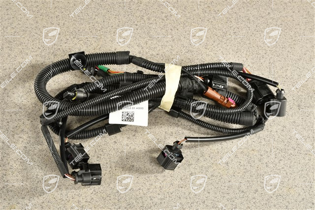 Kabelstrang, Stoßstange hinten, Einparkhilfe + Real Top View