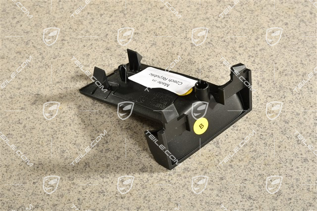 Abdeckblende, Gehäuseblende, Innenbetätigung, Schwarz, R