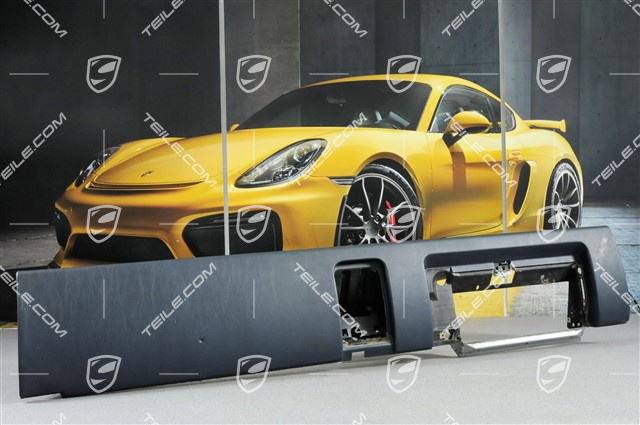 Dashboard lining (console lower part), leatherette, midnight blue