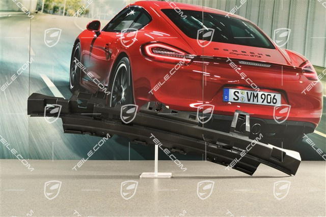 Turbo, Heckstoßtange Befestigungsleiste, Oben