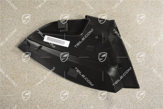 Coupe, Engine compartment Cover panel, Matte black, R