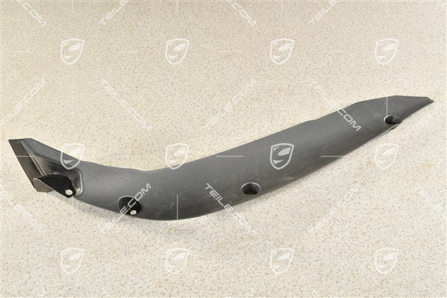 Wing / Fender Rear Cover, Black, L