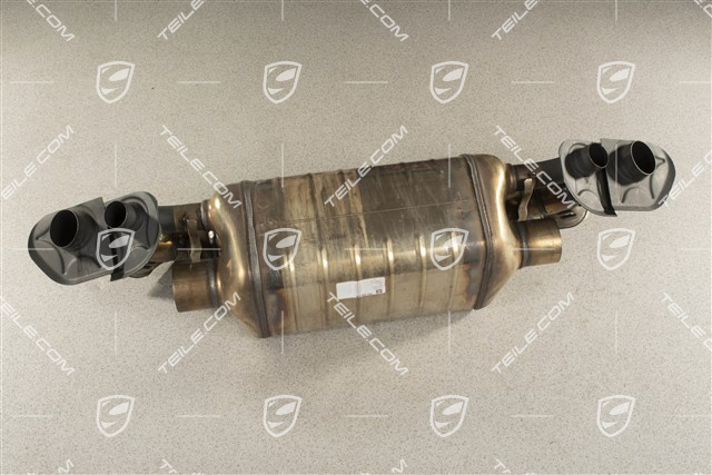 Main exhaust muffler / Silencer, w/o valve control motor