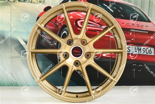 20" Felge "Spyder", 8,5J x 20 ET57, aurum seidenmatt