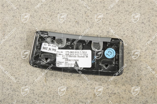 Pokrywa popielniczki, Mahogany Yachting