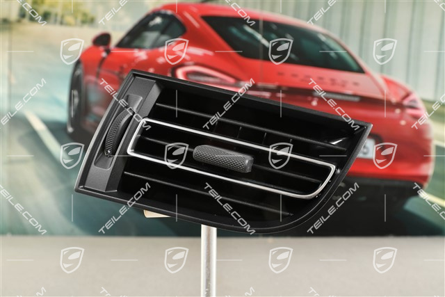 Dashboard Side Air vent, Black, R
