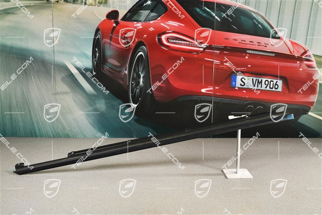 Listwa ozdobna na drzwi przednie, zawiera uszczelkę, Czarny mat, R