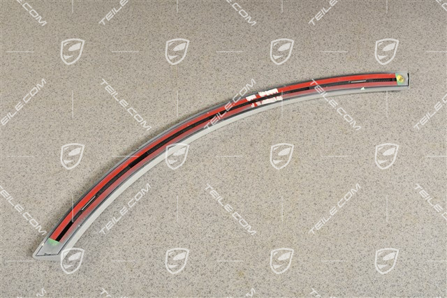 Wide wheel arch cover / flared wheel arches, rear door, L