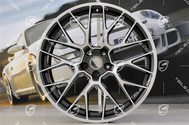 20" RS-Spyder Design Felgensatz, Titan, 9J x 20 ET 26 + 10J x 20 ET19