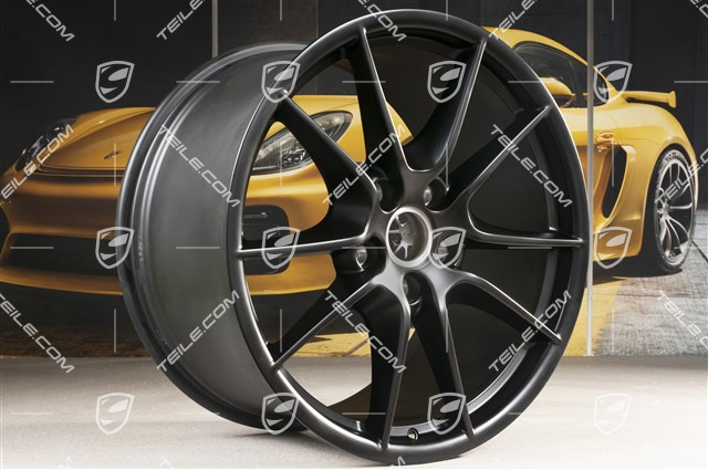 20-inch Carrera S III wheel, 11J x 20 ET70, black satin-matt
