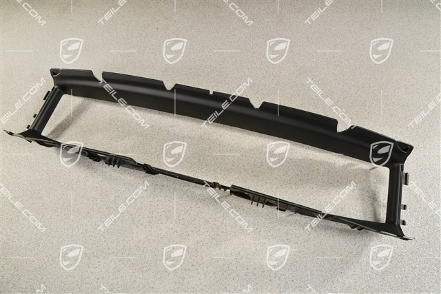 Front air duct / guide, bumper w/o ACC, black