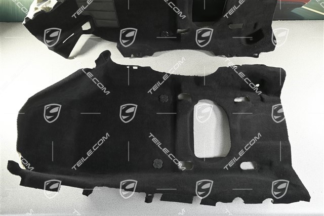 Wykładzina przednia, czarna