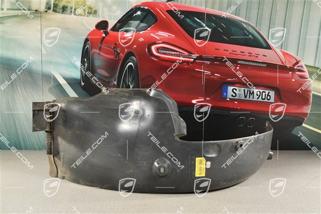 C4 / Targa, Rear wheel-well liner, front part, L