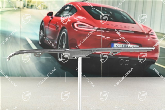 Blenda poprzeczki bocznej kratki zderzaka, szara / Graphite Grey, L