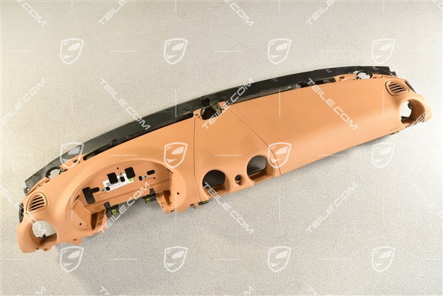 Dashboard, upper part, leatherette, sand beige (damaged mounting)