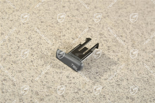 Roof molding rear cap, L