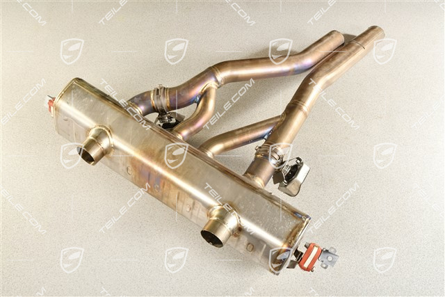 Coupe GT, Rear silencer / muffler Titanium