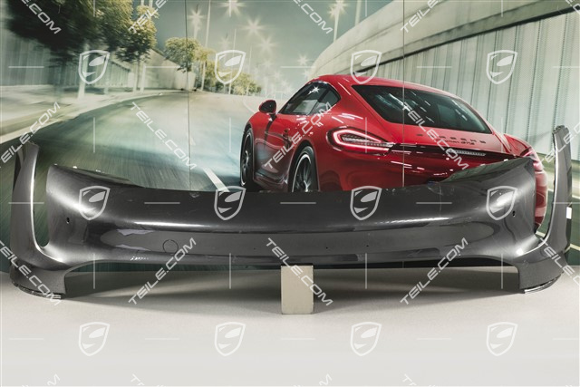 Front bumper, ultrasound parking aid