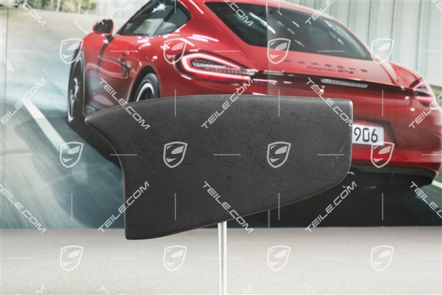 Mittelkonsole, Blende, Leder, seitlich, Schwarz, Coupe/ Targa, L