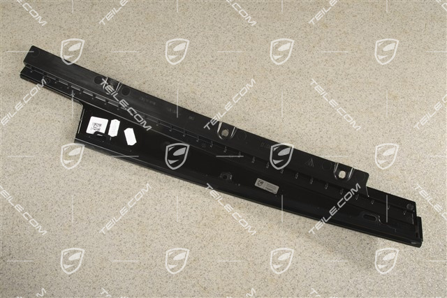 Blenda / osłona słupka B, zewnętrzna, Przednia, czarna, R