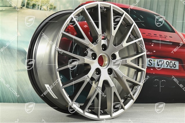 21-inch wheel rim Panamera Exclusive Design, 9,5J x 21 ET71, Turbonite