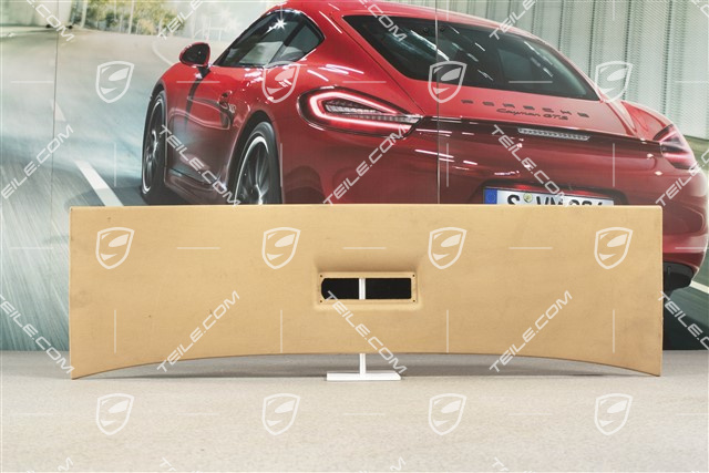 Abschlussleiste, hinten, Stoff, Sandbeige