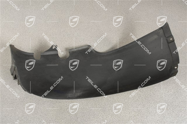 Rear wheel-well liner, front part, R