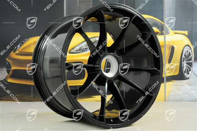 20" Felge GT3, 12J x 20 ET47, schwarz-hochglanz