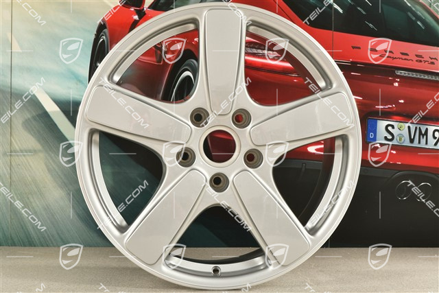 19" felga Cayenne Sport Classic II, 8,5J x 19 ET59, GT Silver Metallic