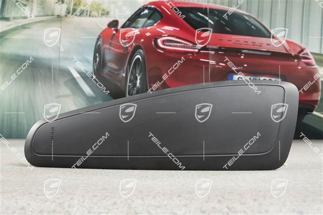 Airbag boczny / fotel, czarny, R