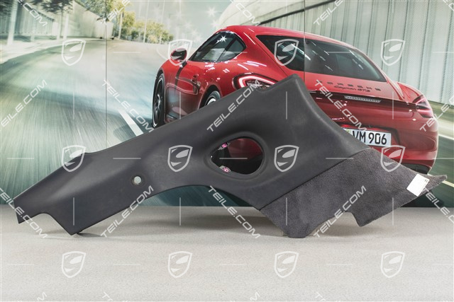 Seitenwandverkleidung, hinten, Kunstleder, Metropolblau, Coupe, L