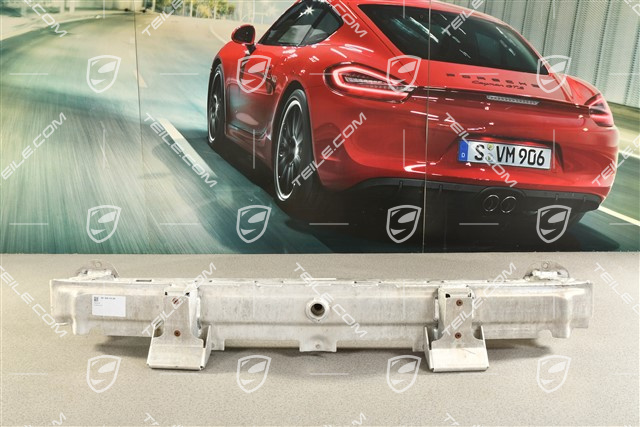 Stossfängerträger hinten mit Hitzeschutz, Sportabgasanlage