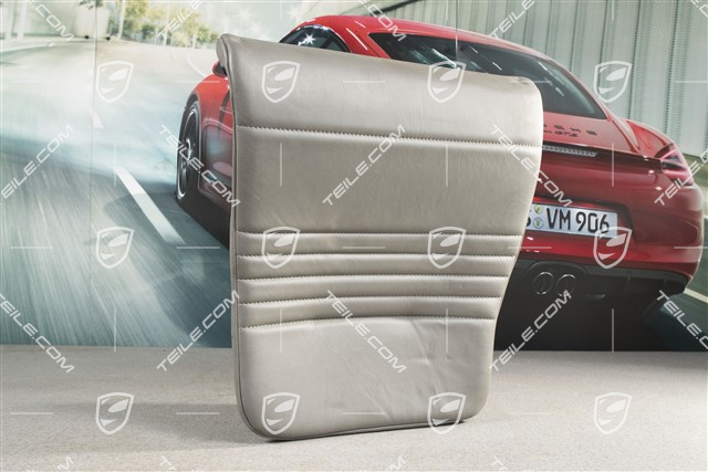 Notsitzkissen, Cabrio, Leder, Grafittigrau, R